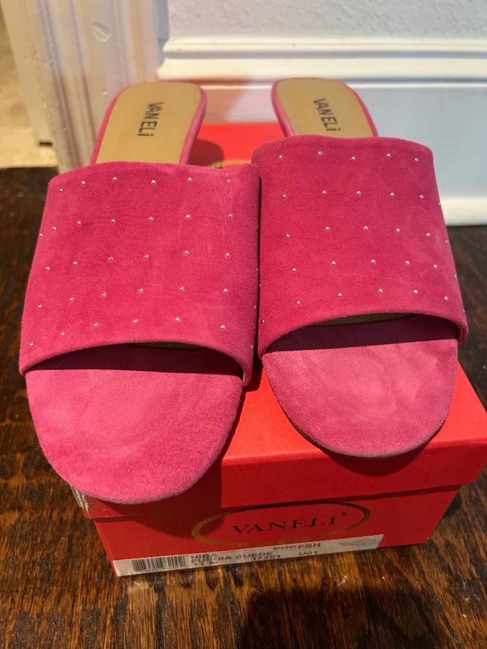 SIZE 11 Suede Slide